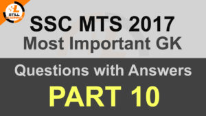 SSC MTS 2017